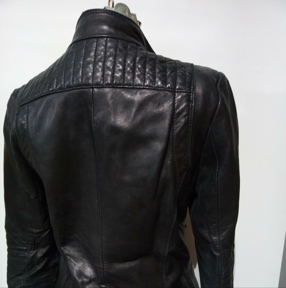 Micheal Kors leather jacket - Picture 3 of 4